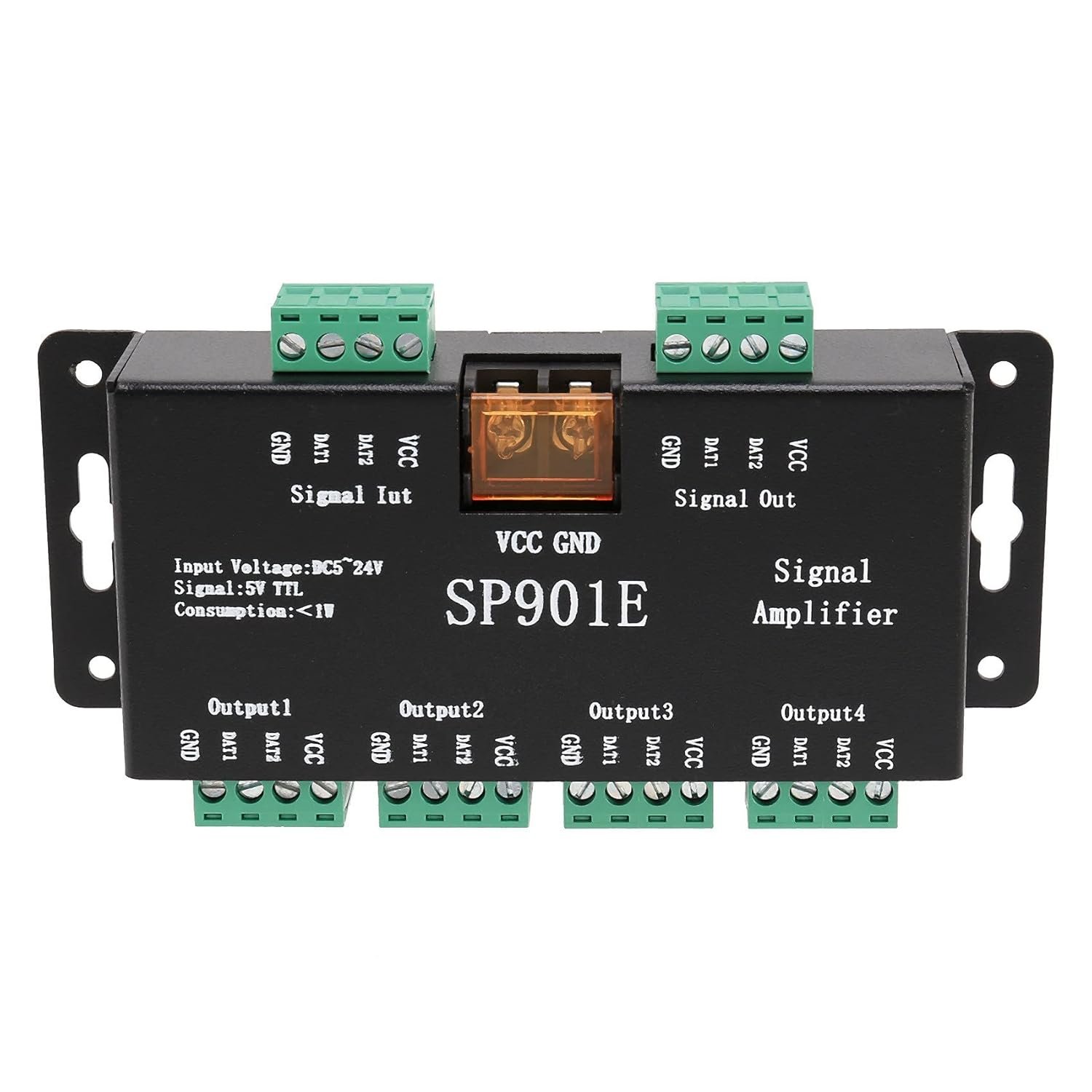LED pixel SPI signal amplifier 1
